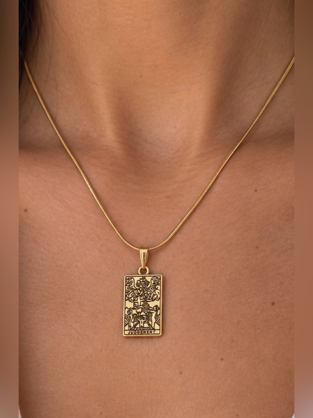 ✨ Tarot Card Necklace - Judgement
